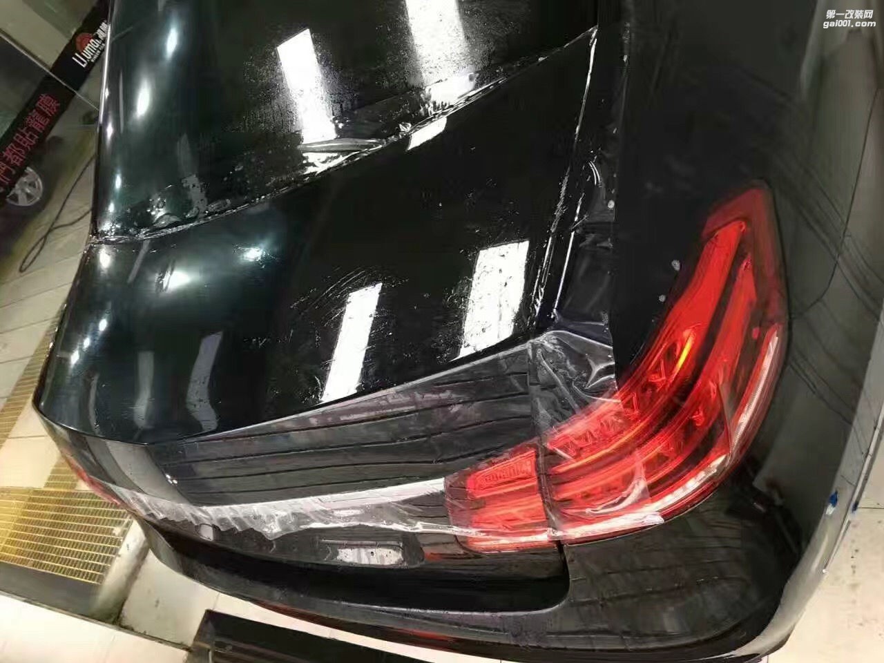 奔馳貼漆面透明隱形車衣膜 南昌96Auto汽車改色