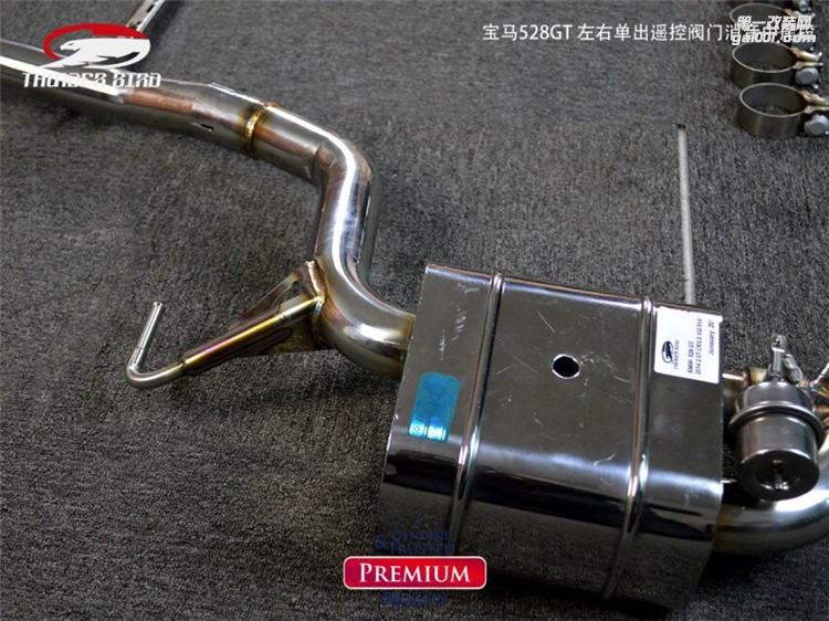 寶馬528GT 中尾左右單出雷鳥閥門排氣管