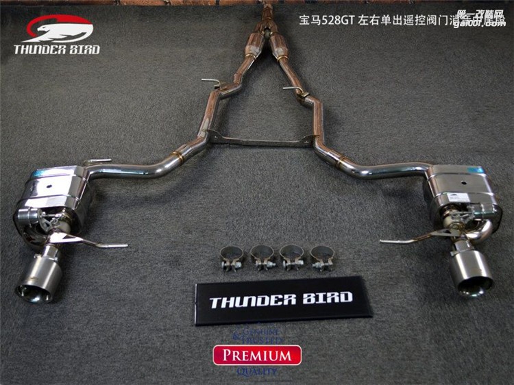 寶馬528GT 中尾左右單出雷鳥閥門排氣管