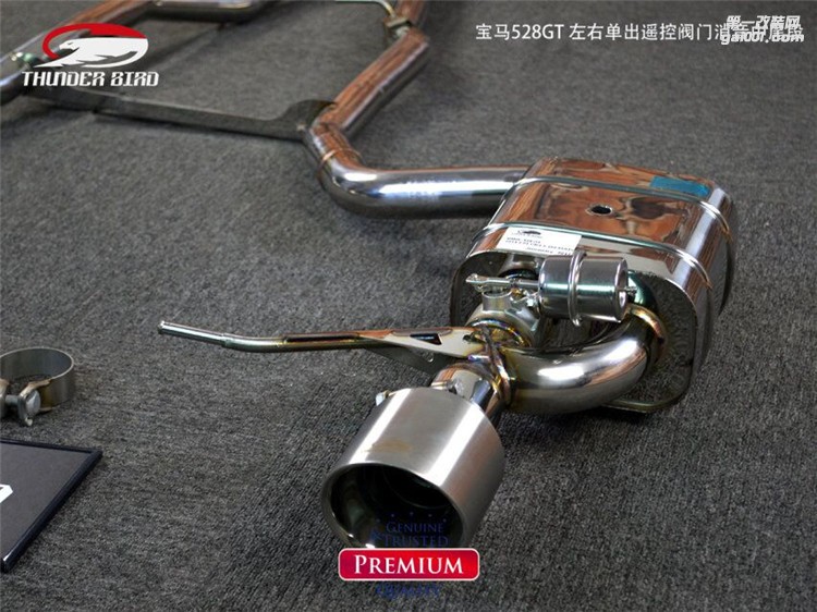 寶馬528GT 中尾左右單出雷鳥閥門排氣管