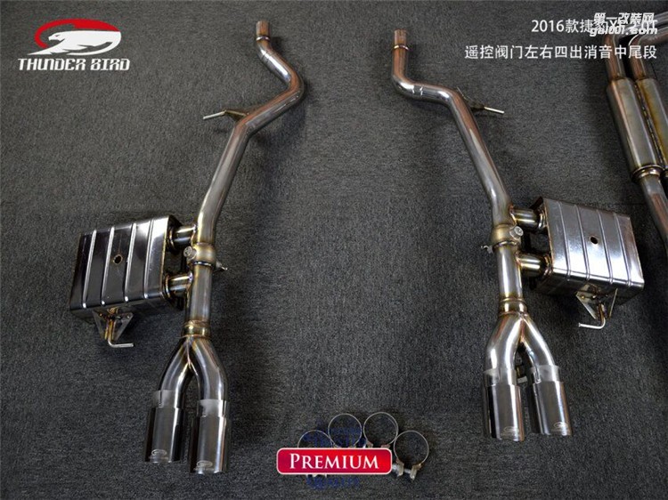 捷豹XF2.0T 雷鳥中尾四出閥門排氣