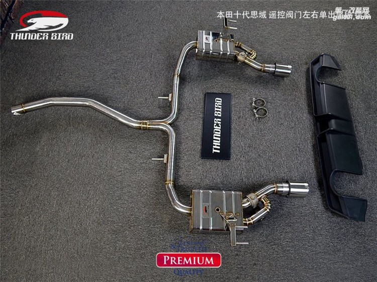 十代思域1.5T 中尾左右四出 左右單出 雷鳥排氣管