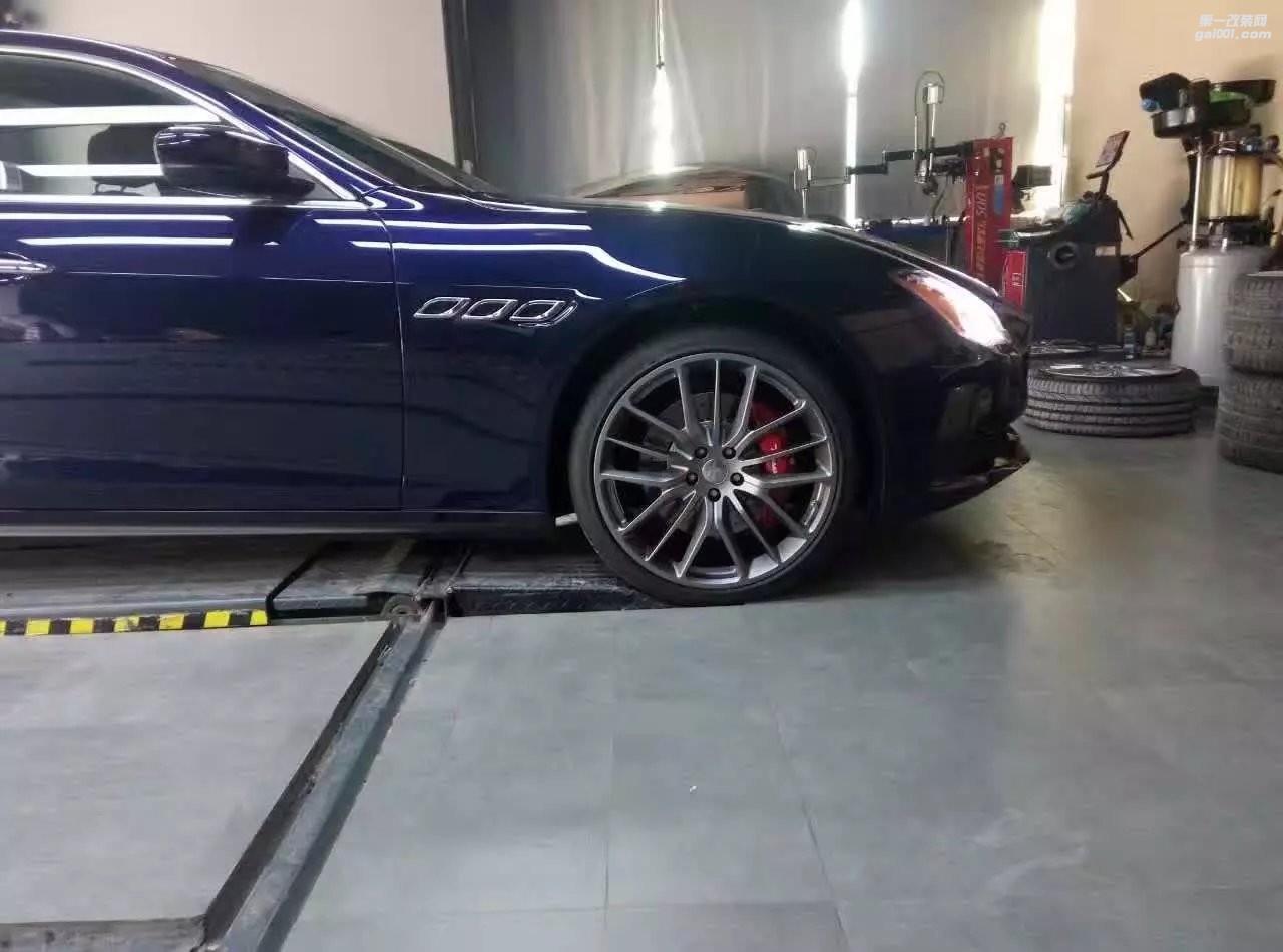 瑪莎總裁，新車落地 改21寸 原廠 鍛造 完工！