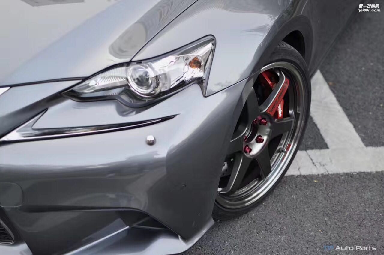 海亞：RAYS TE37SL 上身 雷克薩斯IS200T 19寸TE37SL 特定數(shù)據(jù) 19X8.5  19X9.5 brembo GT6 GT4剎車套件