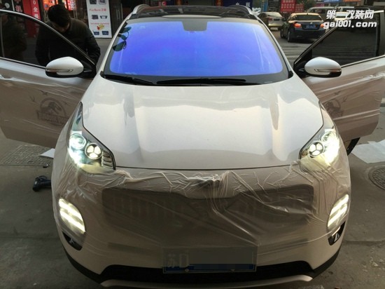 常州至上音樂為起亞KX5解除噪音 全車美特靜隔音降噪工程