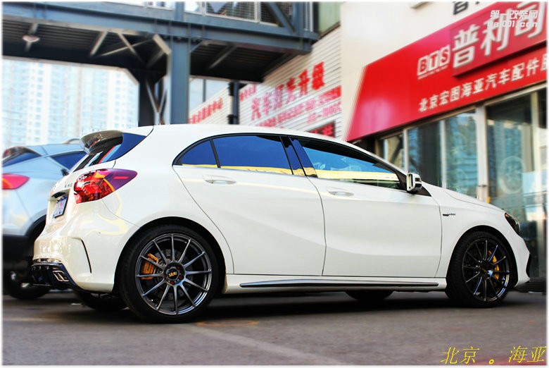 海亞：A45與BBS FS 19寸 brembo GT6的搭配
