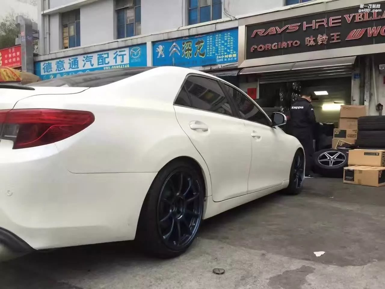 全新 RAYS ZE40  19寸 ，裝車完工！