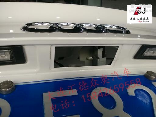 加裝16款?yuàn)W迪A4L原廠倒車影像