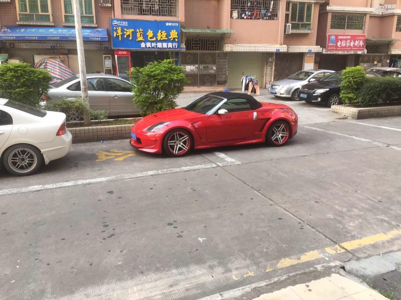 尼桑350Z跑車作業(yè)
