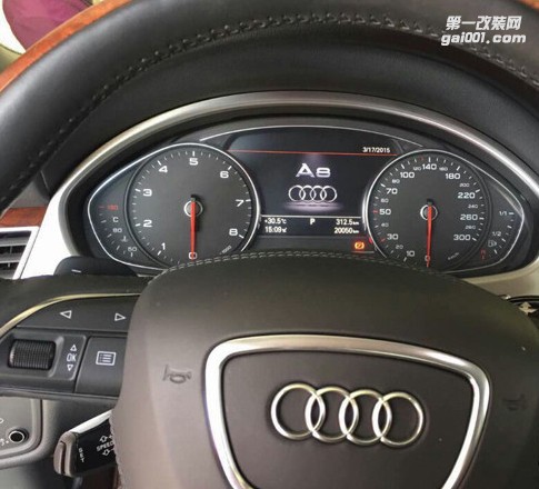 升級品牌：奧迪A8L3.0T升級ECU