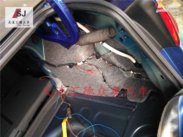 奧迪S3升級(jí)原廠倒車影像