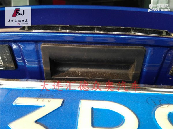 奧迪S3升級(jí)原廠倒車影像