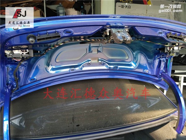奧迪S3升級(jí)原廠倒車影像