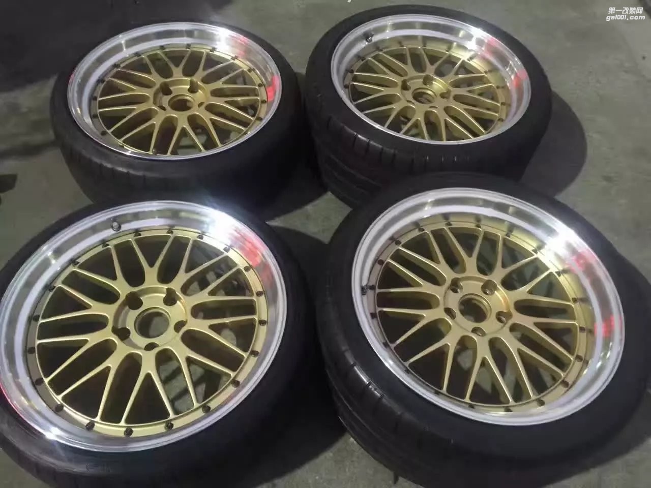寶馬，裝20寸  BBS  LM  完工！