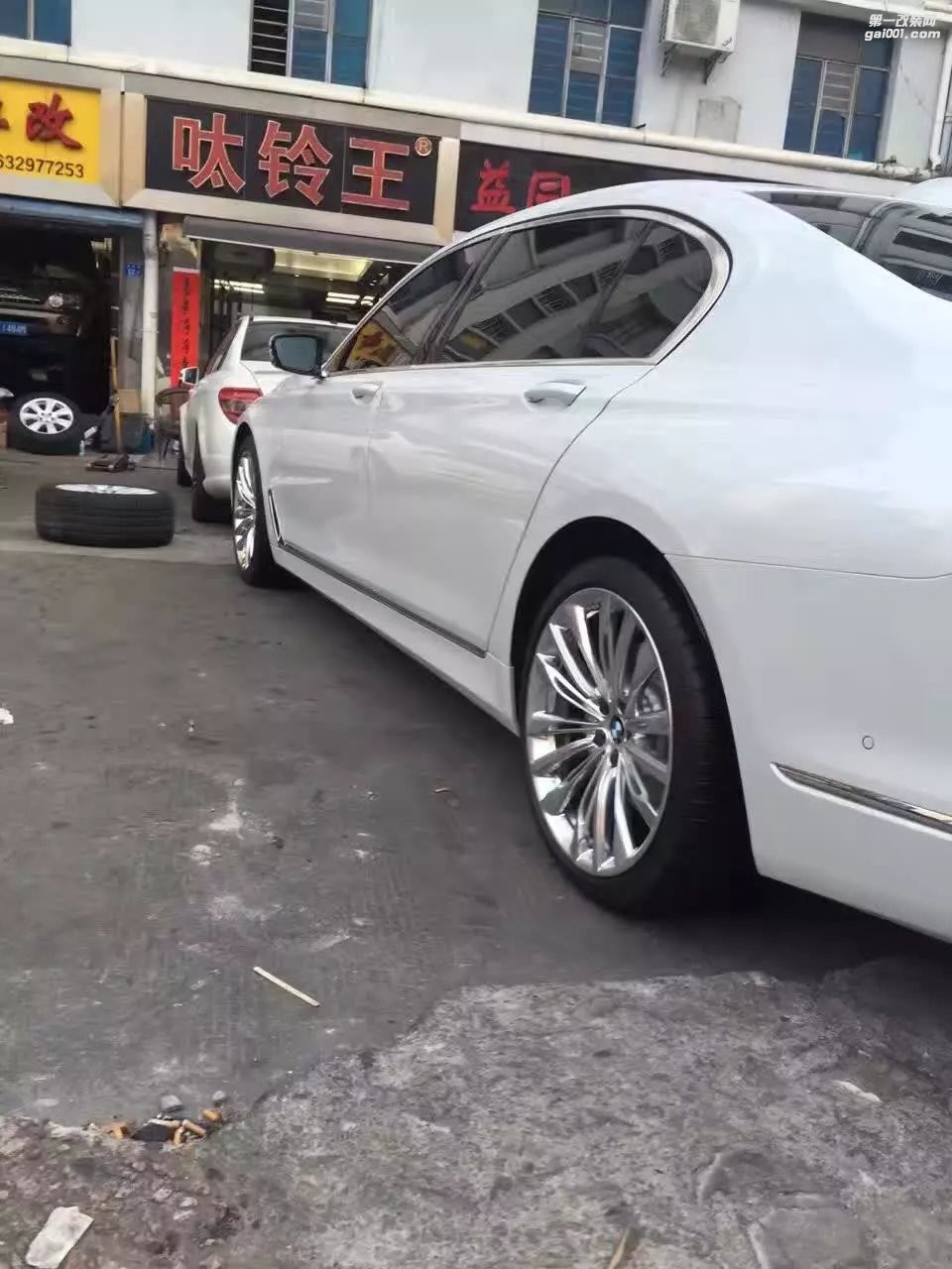 新7系上，寶馬 原裝 20寸  鍛造 完工！