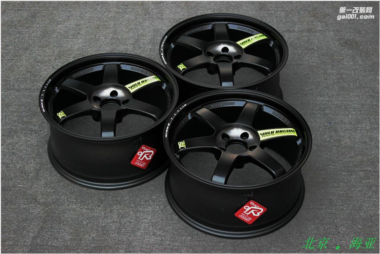 海亞；定制數(shù)據(jù) RAYS TE37SL PR綠標(biāo)黑色綠標(biāo)3456系Z4X1X3M23456高爾夫GTIRCC尚酷邁騰GLIQ50G37G25銳志皇冠