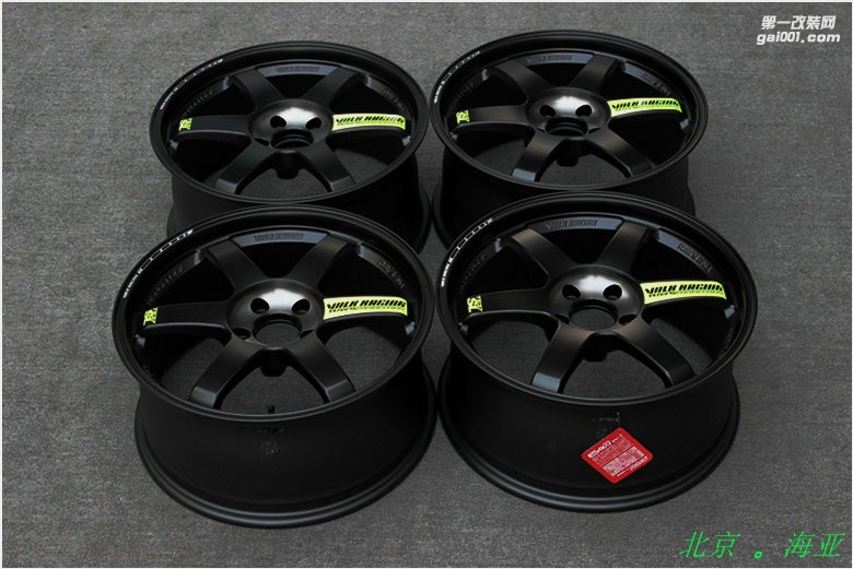 海亞；定制數(shù)據(jù) RAYS TE37SL PR綠標(biāo)黑色綠標(biāo)3456系Z4X1X3M23456高爾夫GTIRCC尚酷邁騰GLIQ50G37G25銳志皇冠