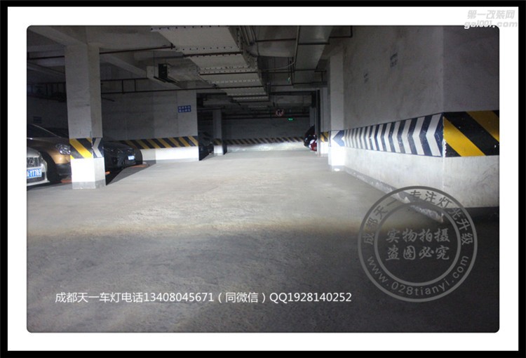 成都路虎神行者2改燈改裝歐司朗氙氣燈海拉5雙光透鏡