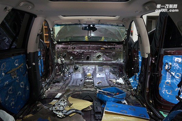 英菲尼迪JX35全車豪華汽車隔音降噪 安博士藍(lán)鉆系列【重慶渝大昌音響】