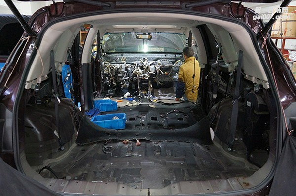 英菲尼迪JX35全車豪華汽車隔音降噪 安博士藍(lán)鉆系列【重慶渝大昌音響】