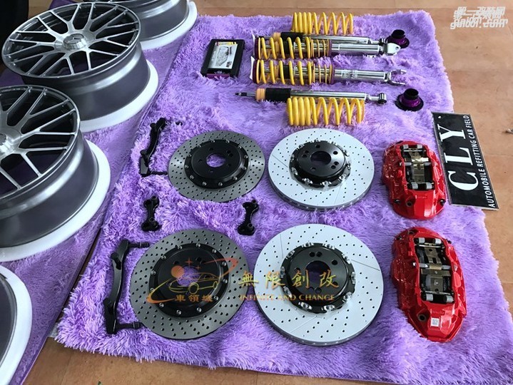 奔馳新C級(jí)W205 全車大改案例展示 火力十足 傾力之作
