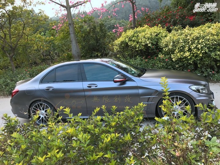 奔馳新C級(jí)W205 全車大改案例展示 火力十足 傾力之作