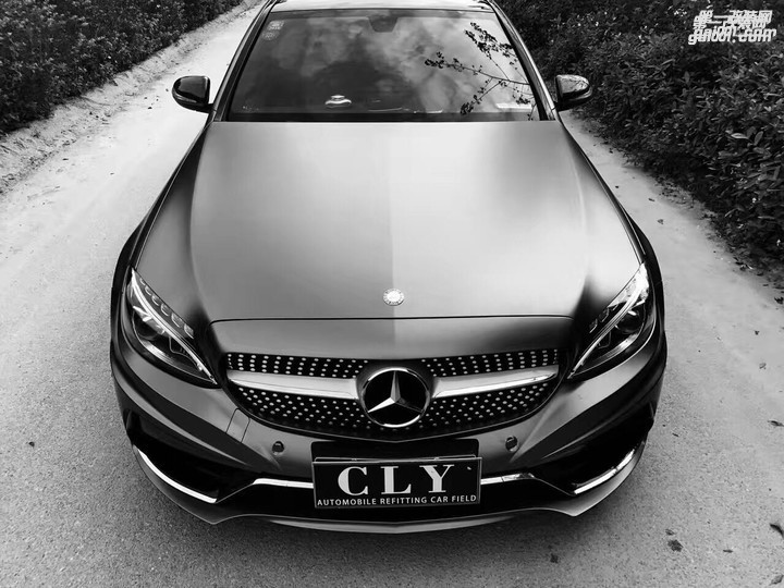 奔馳新C級(jí)W205 全車大改案例展示 火力十足 傾力之作