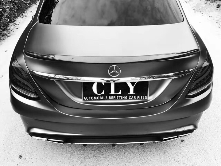 奔馳新C級(jí)W205 全車大改案例展示 火力十足 傾力之作