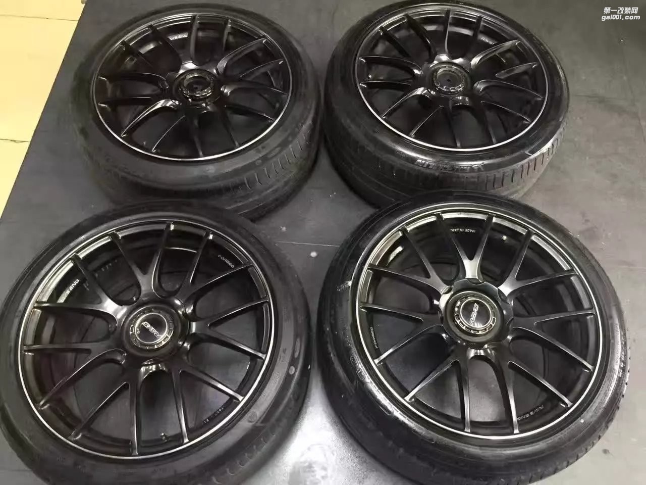 奔馳，換 RAYS G27  完工！
