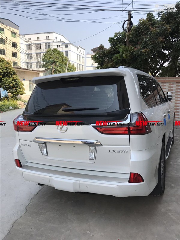 新款雷克薩斯570改裝小包圍尾翼 LX570中翼套件