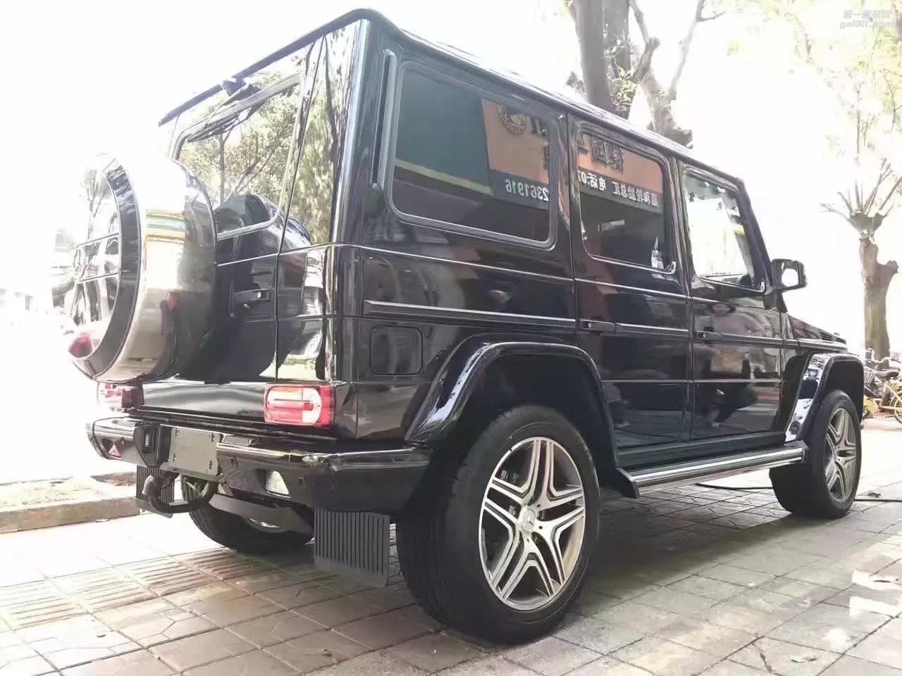 奔馳 G，裝 20寸 AMG  完工！