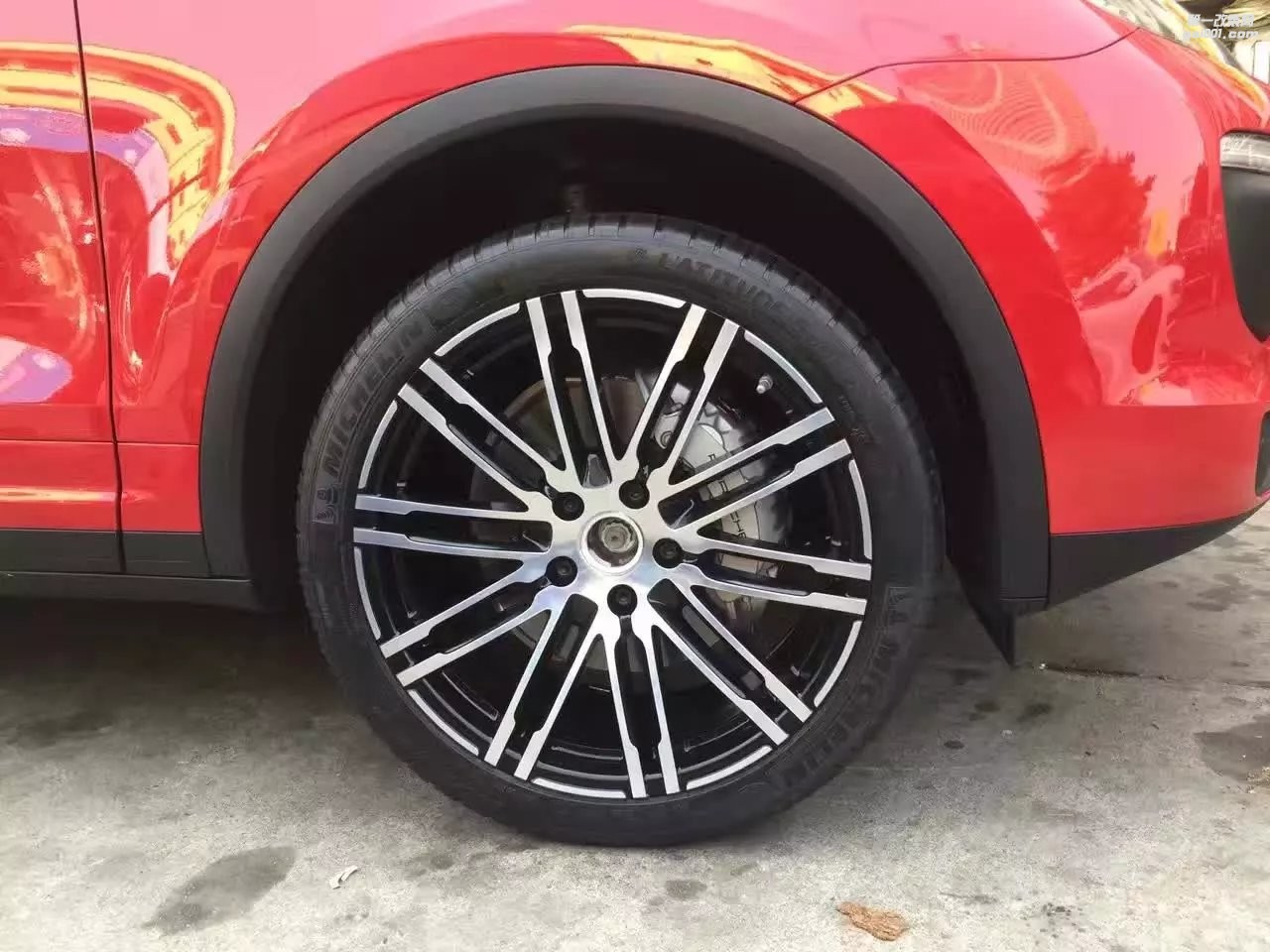 卡宴 ，升級 原裝 21寸 限量版 完工！