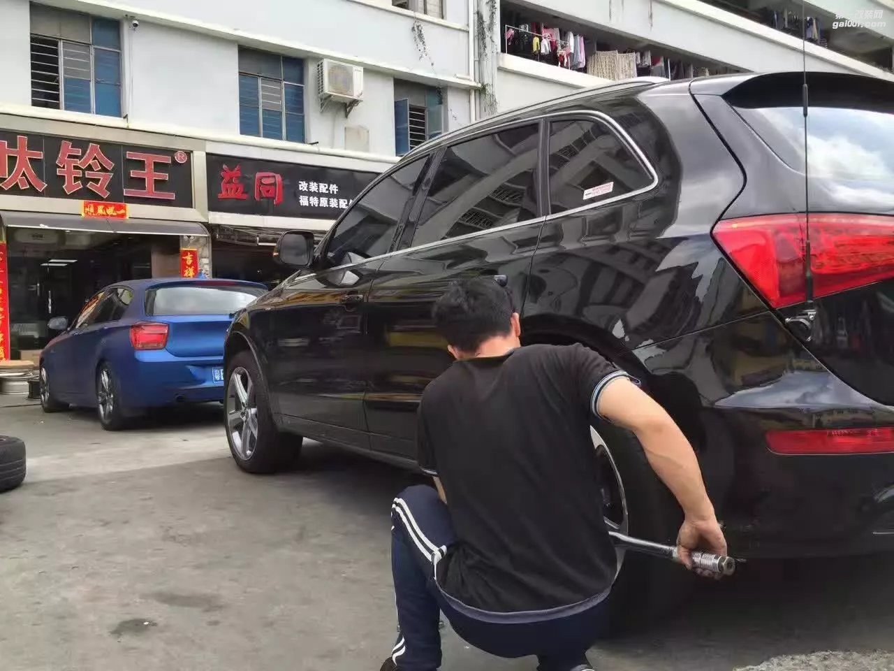 奧迪，升級 原廠 20寸，完工 ！