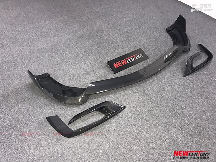 最新款奔馳S級改裝巴博斯碳纖維前唇 W222 AMG S63 S65BRABUS風口