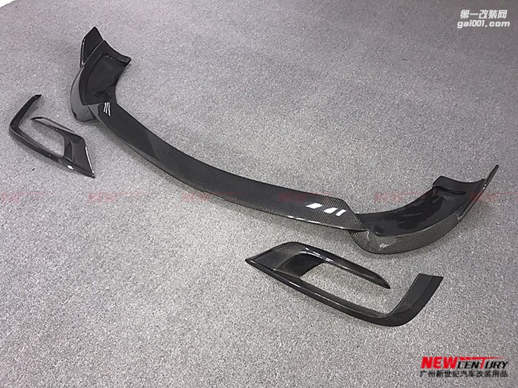 最新款奔馳S級改裝巴博斯碳纖維前唇 W222 AMG S63 S65BRABUS風口