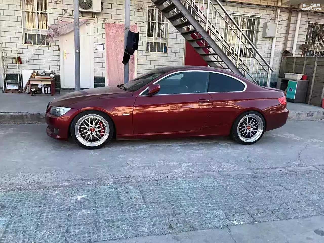 感謝北京哥們傳來效果圖：BBS LM 上車。