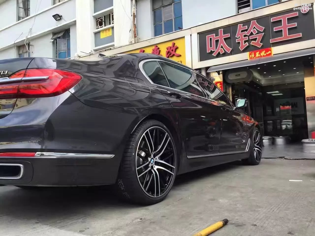 新7系，換 21寸 原廠 鍛造 完工！