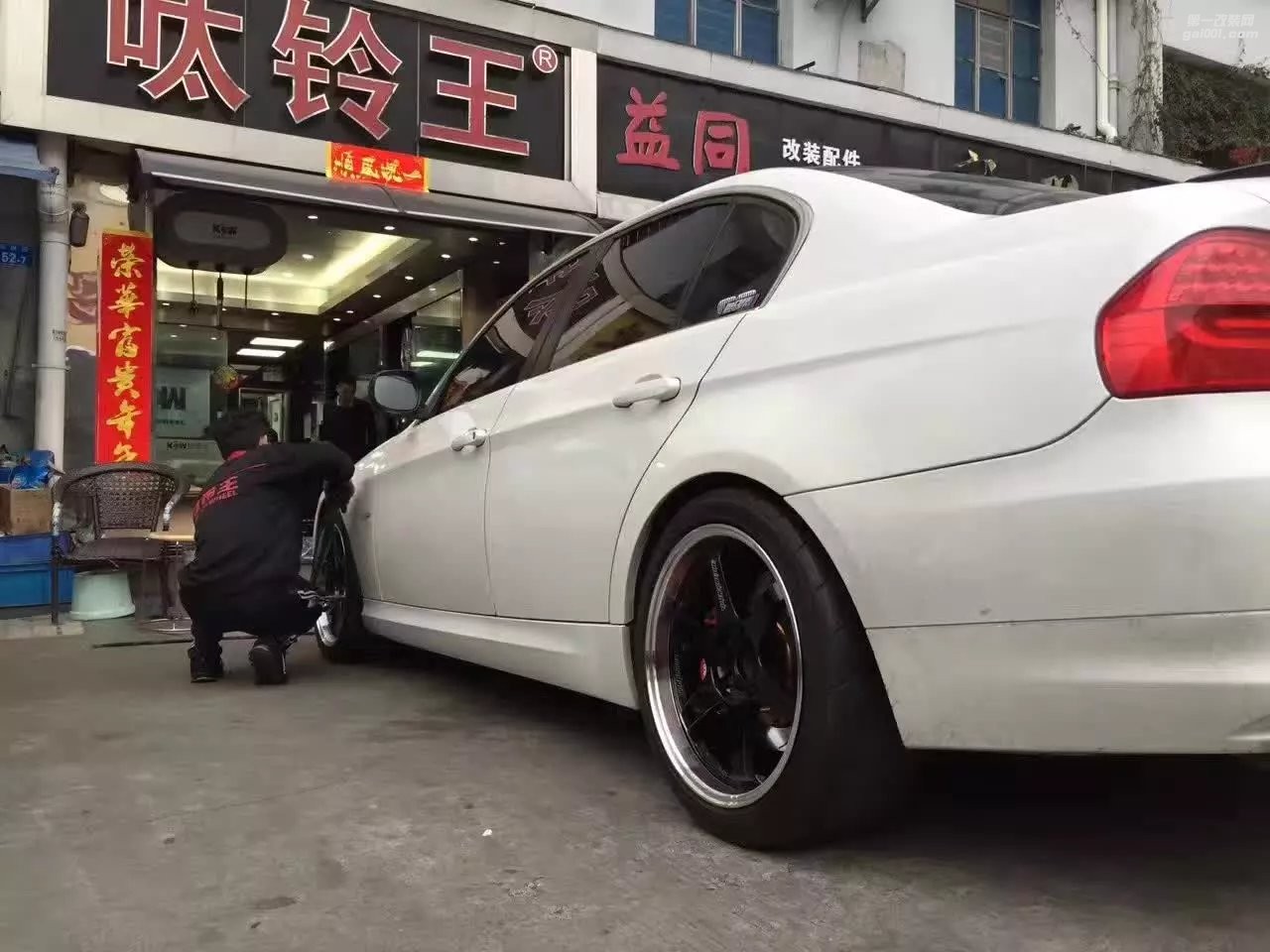 寶馬，換 RAYS TTA 完工！