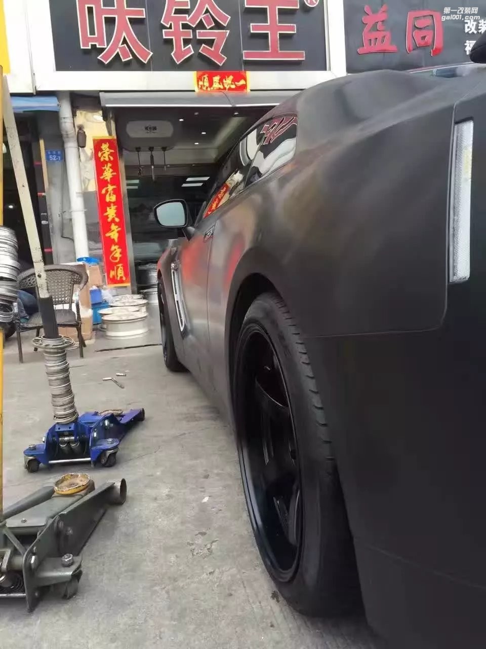 戰(zhàn)神 GTR ，換 20寸 橫濱 GT 完工！