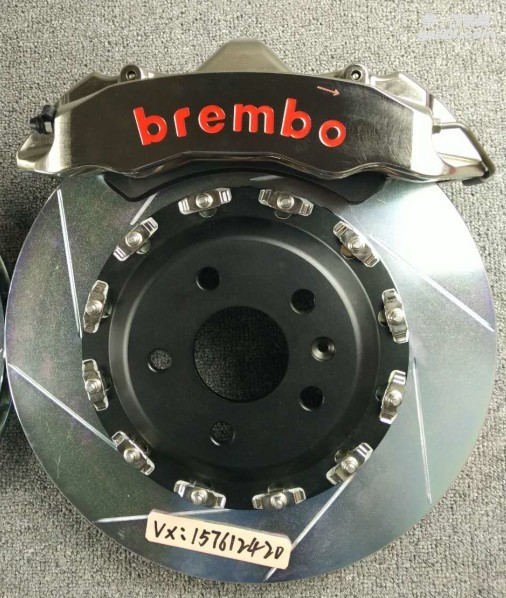 原装进口正品brembo GTR大六活塞刹车套装