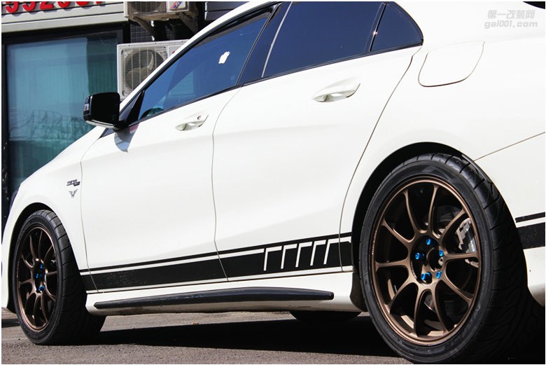 海亞：奔馳 CLA45 AMG   RAYS ZE40 BR古銅 陽(yáng)極氧化 橫濱AD08R
