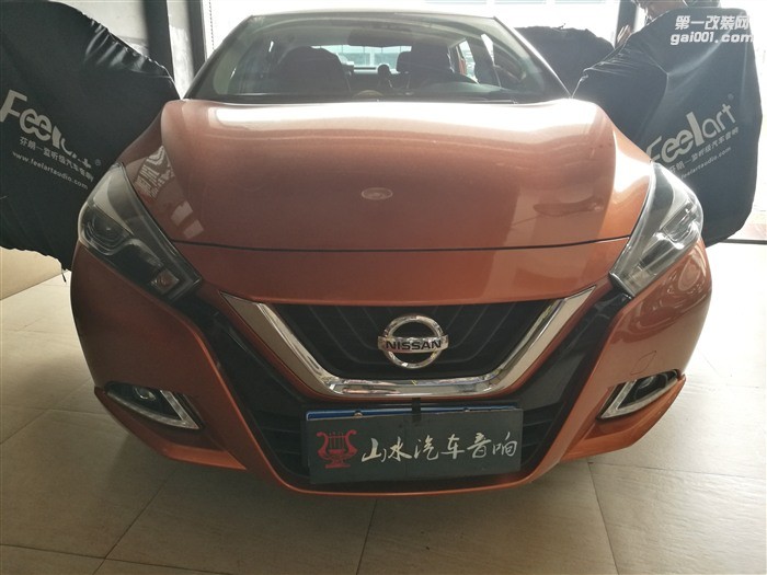 新尼桑藍(lán)鳥音響隔音改裝升級(jí) 泉州山水汽車音響改裝