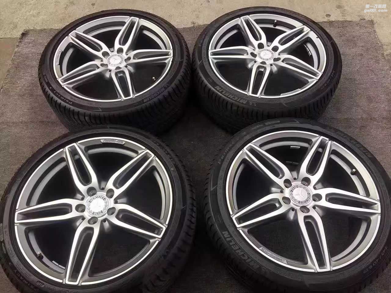 新車拆，奔馳 新E級，原廠 19×8J ET43 9J ET49 5×112