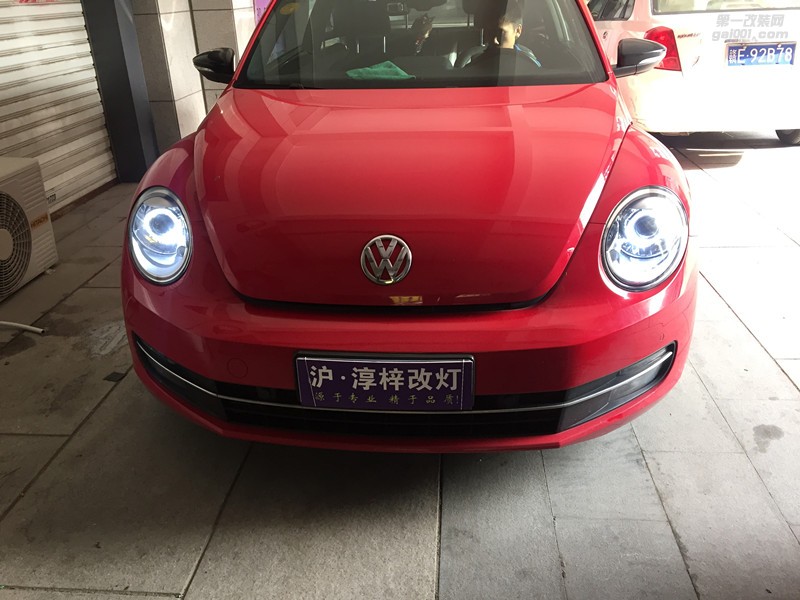 淳梓改燈 上海大眾甲殼蟲車燈升級海拉5雙光透鏡 雪萊特極光套裝 天使眼