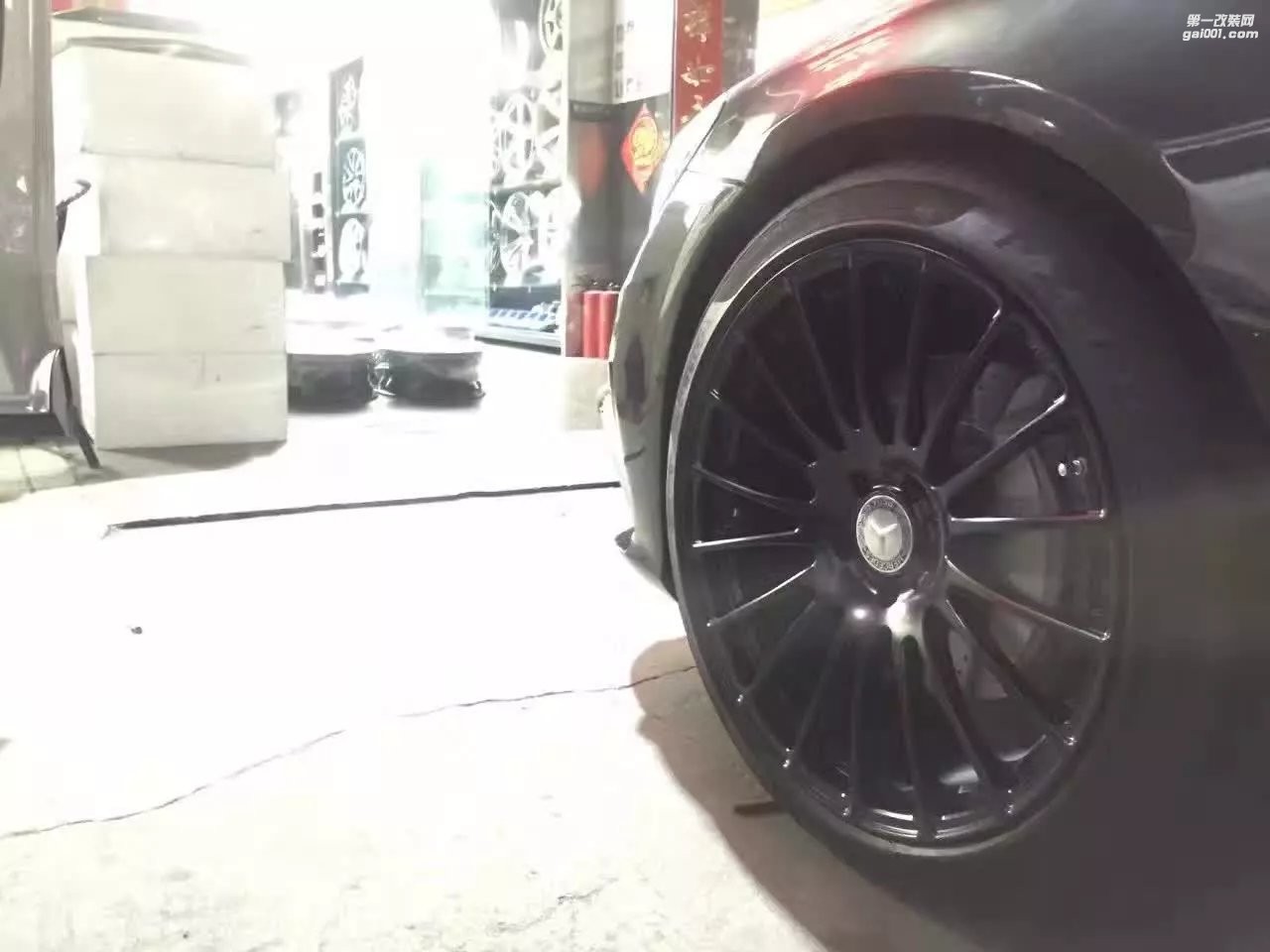奔馳，換 20寸 全新 TWS 完工！