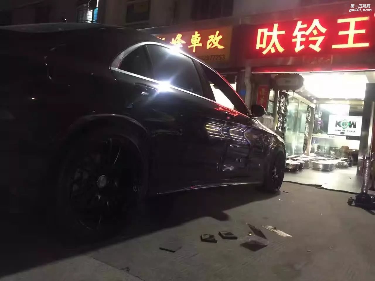 奔馳，換 20寸 全新 TWS 完工！