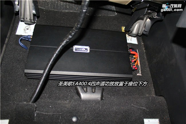 武漢本田CRV改裝ETON和圣美歌汽車音響