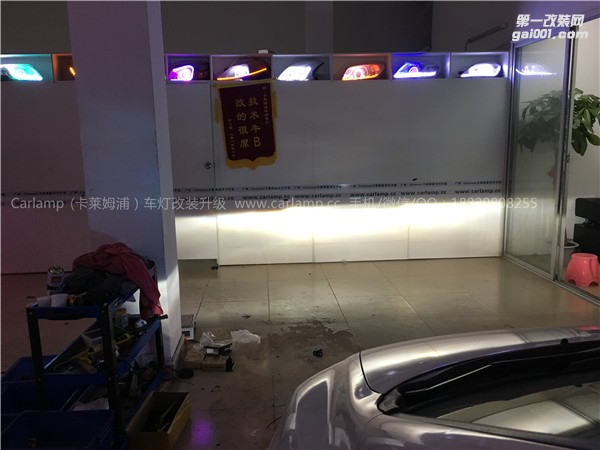 廣州【卡萊姆浦車燈】本田奧德賽改燈：卡萊姆浦Q5雙光透鏡氙氣大燈