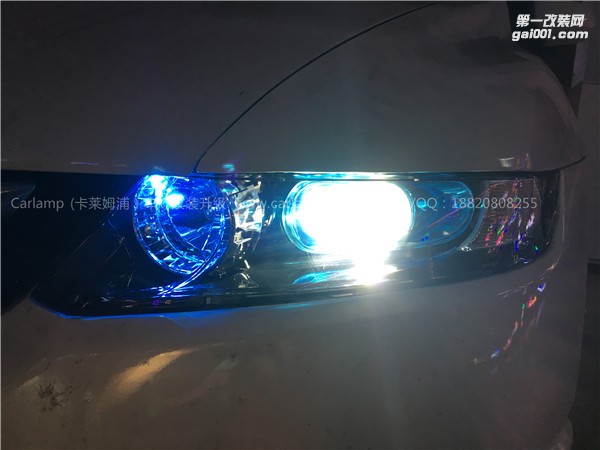 廣州【卡萊姆浦車燈】本田奧德賽改燈：卡萊姆浦Q5雙光透鏡氙氣大燈