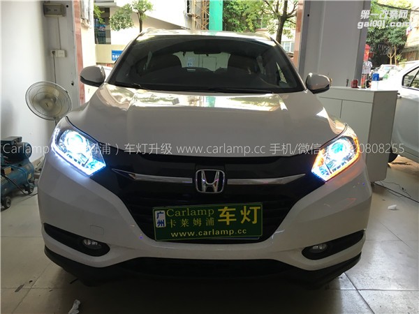 廣州【卡萊姆浦車燈】本田繽智：卡萊姆浦海拉5雙光透鏡氙氣大燈